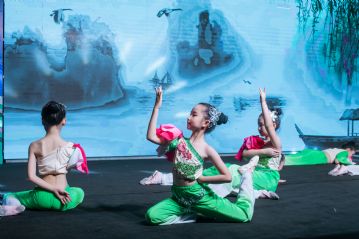 海门哪里中国舞考级好金果果艺术少儿中国舞舞蹈考级